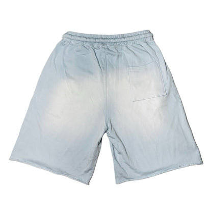 L'ESSENCE Customized Light Blue Washed Shorts - L'ESSENCEL'ESSENCE Customized Light Blue Washed Shorts