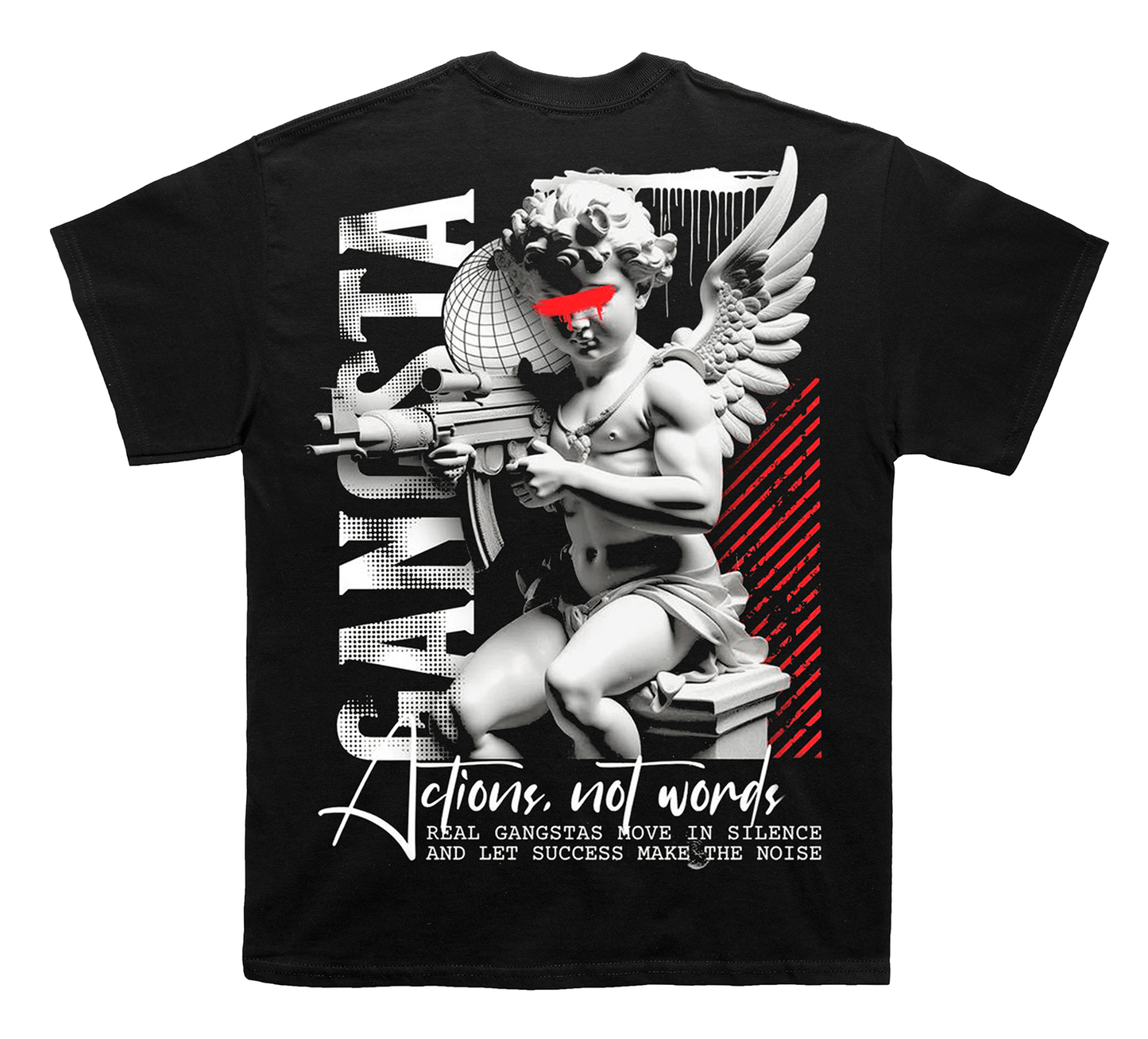 Gansta Angel T Shirt - L'ESSENCEGansta Angel T Shirt